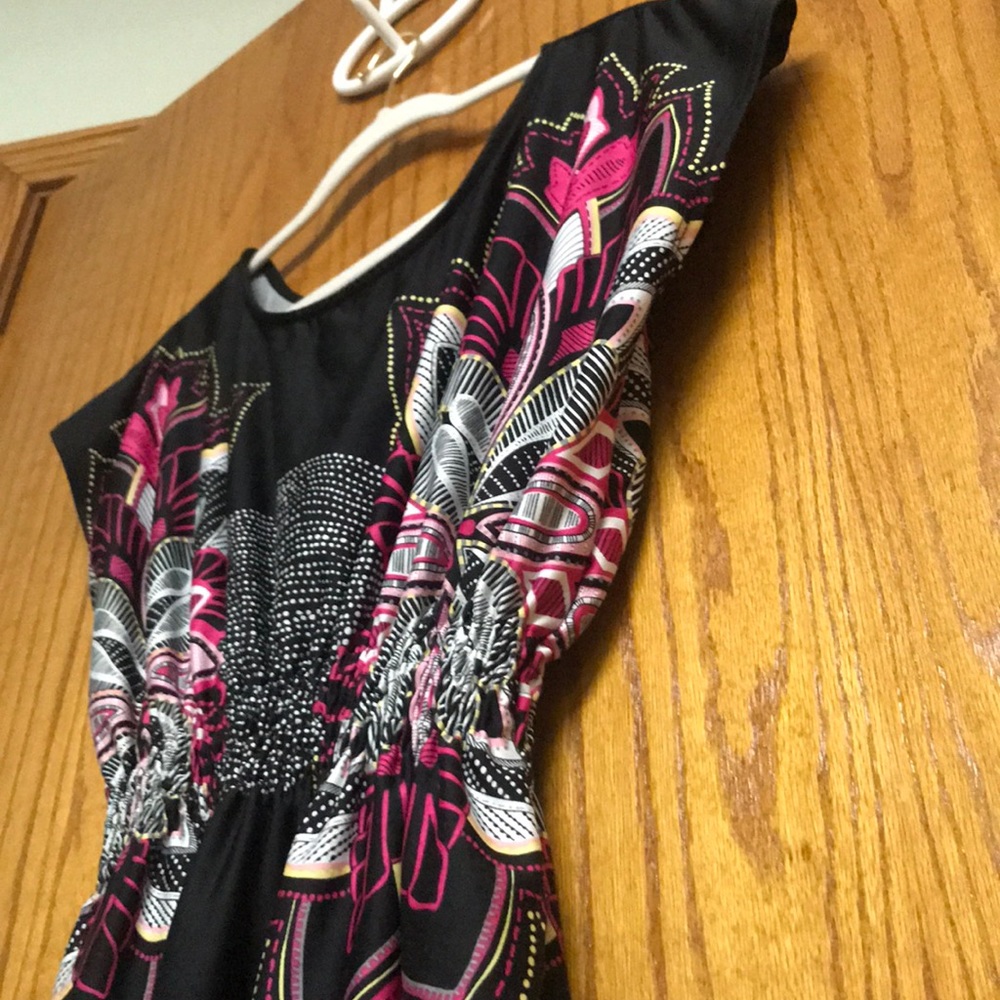 Cinched, Patterned Top